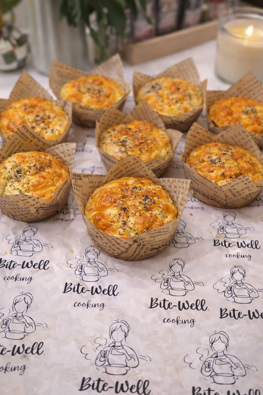 Peynirli Tuzlu Muffin - 8’li